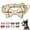 Beige, variant on Pet Artist Adjustable Dog Collar with Cute Bow Tie - Fashion Plaid Pet Neck Strap for Puppy & Cat with Metal Buckle, Multiple Colors & Sizes