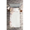 thumbnail image 2 of Ambesonne Music Quilted Coverlet 2 Pcs, Colorful Festival Frame, Twin Size, Multicolor, 2 of 2