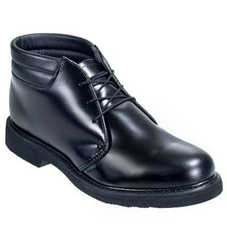 

Bates 00079 Mens Lites Black Leather Padded Collar Chukka Shoes 13D (M) US 13Medium(D M)