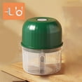 thumbnail image 3 of Electric Garlic Chopper, Mini Portable Veggie Chopper Garlic Grinder Masher Onion Choppers, Portable Wireless Food Processor for Garlics Onion Ginger Chili Fruit Vegetables Meat, 3 of 3