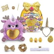 Rainbocorns Epic Golden Egg Reindeer – Giant Egg with Over 25 Golden Surprises by ZURU