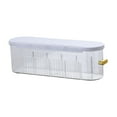 thumbnail image 3 of Caja de almacenamiento de calcetines multiusos para colgar en la pared, organizador de cajones, divisor portátil Gabinete blanco debajo, 3 of 9