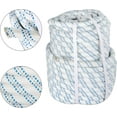 thumbnail image 4 of OTTULUR 3/4In x 150FT Arborist Bull Rope Double Braid Polyester Rigging Hoisting Line High Strength Tree Rope for Rigging, Swing, 4 of 7