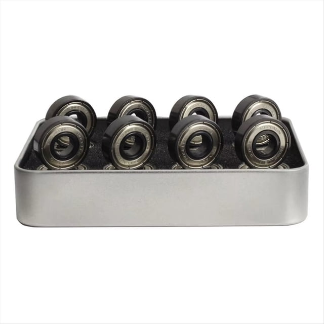 16 Pcs Roulements en Acier 608Z pour Patins à Roulettes Roues de Planche à Roulettes Roulements à Haute Vitesse Accessoires Améliorés