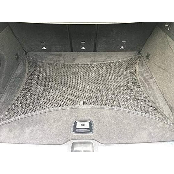 EACCESSORIES EA Rear Trunk Organizer Cargo Net for Subaru Solterra 2023-2024 – Floor Style Cargo Net for SUV – Premium Mesh Car Trunk Organizer Vehicle Carrier Storage – Compatible with Solterra
