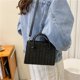 thumbnail image 4 of LHSHID Straw Beach Tote Shoulder Bags Women Hand-Woven Leather Crossbody Handbag Purse, 4 of 6