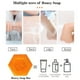 thumbnail image 4 of Aceites esenciales Elementos esenciales para el hogar Jabón corporal de miel y cúrcuma,jabón Facial hidratante suave para limpieza de la piel del cuerpo,mejora la sequeda(Buy 2 Get 1 Free), 4 of 5