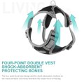 thumbnail image 2 of LIVINGbasics Dog Harness No-Pull Harness Adjustable Outdoor Pet Vest 3M Reflective Oxford Material Vest, 2 of 7