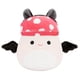 thumbnail image 4 of Squishmallows Original 5-Inch Halloween 4-Pack – Gabin Pumpkin Axolotl, Fitzy Goblin Holding Latte, Malcolm Bat Mushroom, Ms. K Purple Clown – Official Jazwares Plush (Little), 4 of 5