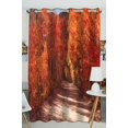 thumbnail image 1 of ABPHQTO Cortina opaca con ojales de follaje de otoño, cortinas para oscurecer la habitación, 130x210 cm (una pieza), 1 of 1