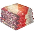 thumbnail image 6 of American USA Flag Firework Tea Towels Set of 1 4th of July Kitchen Dish Cloth with Hanging Loop, 18"x28"Lint-Free Absorbent Towel for Kitchen Drying Wiping and Cleaning, 6 of 6