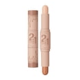 thumbnail image 2 of Contour Stick, Double Ended Contouring Makeup Stick, Highlight and Shadow Face Sculpting Tool, Long Lasting Natural Finish, Moisturizing Blendable Texture, Travel Friendly Compact Design, 2 of 7