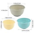 thumbnail image 2 of Miangastore 3 Pcs Bol à Salade Pratique Réutilisable Bol Alimentaire Accessoire de Service Ménager, 2 of 8