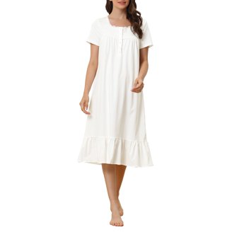 cotton jockey night dress for women Jockey Women's Sleepwear Organic Cotton Stretch Sleep Shirt, Oatmeal  Heather, XS at Amazon Women's Clothing store