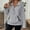 Light Gray, variant on Women Sherpa Fleece Pullover Quarter Zip Long Sleeve Fluffy Soft Sweaters Jacket Plus Size Winter Coats with Pockets Dark Gray XL
