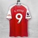 thumbnail image 1 of Camiseta De Manga Corta De Verano De La Colección Clásica De La Premier League, Número 9, Del Arsenal, Azul, Temporada 25-26M, 1 of 2
