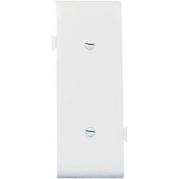 PJSC14W Blank Center Section Sectional Nylon Wall Plate, White