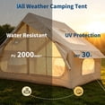 thumbnail image 5 of Inflatable Camping Tent for 2-4 Person, Waterproof Oxford Fabric, 5-Minute Setup Air Tent with Manual Pump., 5 of 6