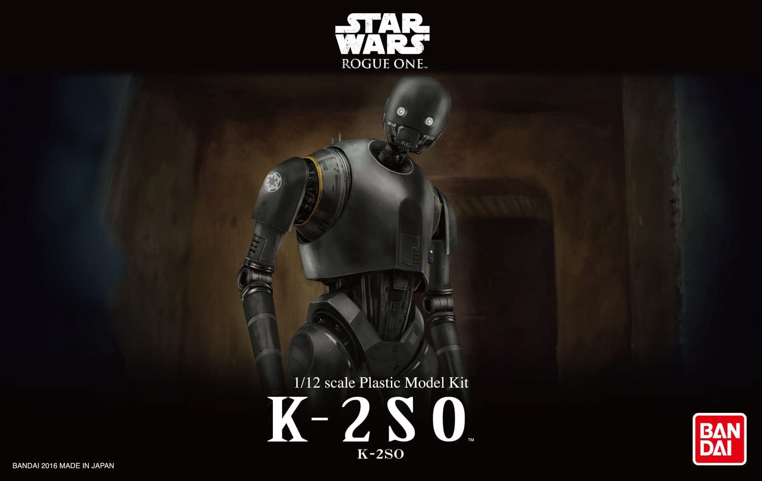 Bandai Star Wars K-2SO 1/12 Scale Plastic Model Kit 