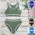 thumbnail image 5 of Kids Swimsuits Swimsuit With Shorts Two Piece Bikinis Girls Bathing Suits Size S=120, 5 of 5