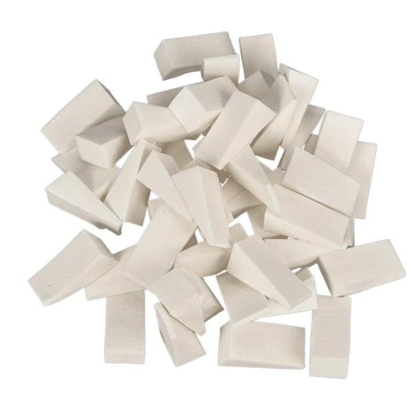 Paquete de 40 esponjas suaves para decoración de uñas, plantilla de de estampado, manicura, herramienta DIY para maquillaje, Yinane Esponja de gradiente de arte de uñas