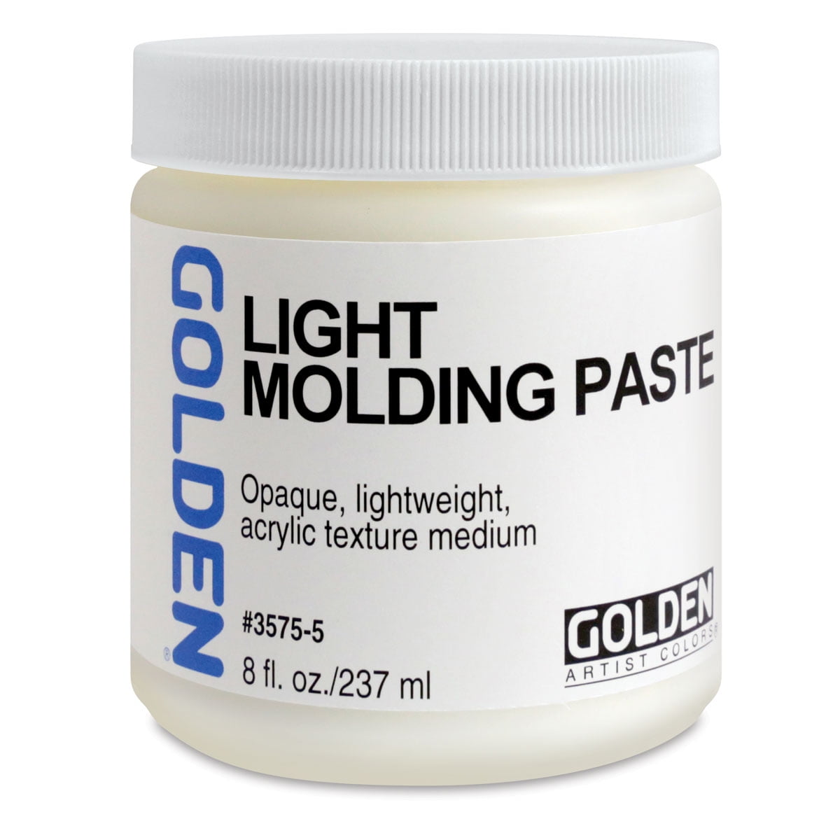 Golden Artist Colors - Light Molding Paste - 8 oz Jar