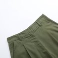 thumbnail image 4 of XBASW Womens Summer Linen Shorts High Waist Wide Leg Shorts with Pockets for Women's XS -XL, 4 of 10