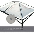 thumbnail image 4 of Grand Patio 10x13 ft Steel Polyester Canopy Patio Gazebo for Climbing Plants Flowers, 9.5'H, 4 of 8