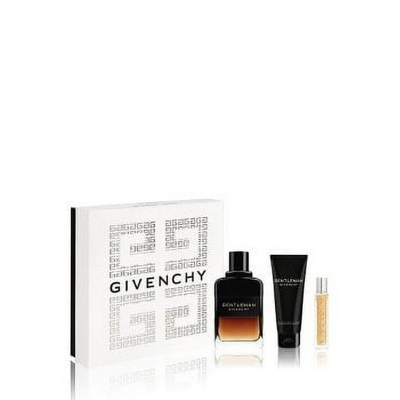 GIVENCHY GENTLEMAN RESERVE PRIVEE 3 PCS SET: ( 3.3oz EDP Spray   2.5oz S/G   0.4oz EDP Spray )