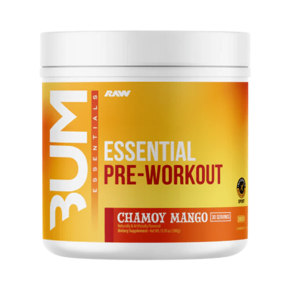 RAW CBUM ESSENTIAL 30 SERVICIOS 390 GR SABOR CHAMOY MANGO