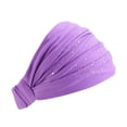 thumbnail image 2 of Zhaomeidaxi Wide Headbands for Women, Workout Yoga Running Sports Headbands Boho Hair Bands for Women's Hair, Non Slip Sweat Head Bands Thick Head Wrap Hair Wrap, 2 of 8