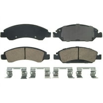 Front Brake Pad Set - Compatible with 2008 - 2019 GMC Sierra 1500 2009 2010 2011 2012 2013 2014 2015 2016 2017 2018