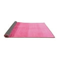 thumbnail image 2 of Ahgly Company Indoor Rectangle Abstract Pink Modern Area Rugs, 2' x 5', 2 of 4