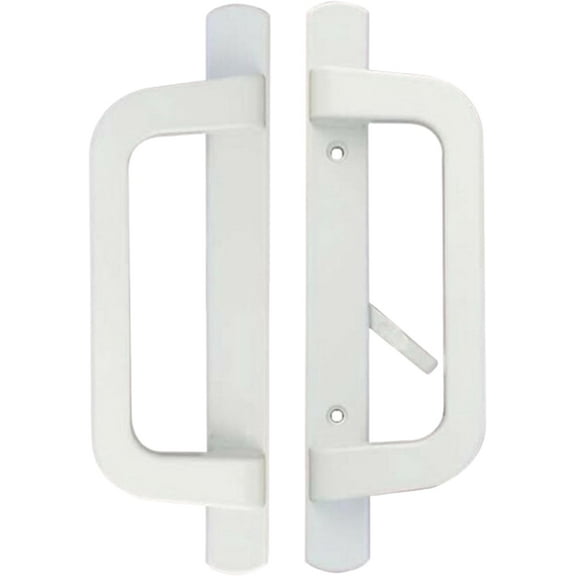 Premium PGT Door Handle Kit for Sliding Glass Door | Sliding Glass Door Handle,White,8-12inch