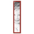 thumbnail image 2 of ArtToFrames 10" x 51" Red Picture Frame, 10x51 inch Red Wood Poster Frame (WOM-4593),  Pack, 2 of 8