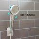 thumbnail image 4 of Cabezal de ducha de hélice, rociador de ahorro de agua a alta presión, flujo giratorio de 360 grados con filtro de ventilador, cabezal de ducha de mano para Baño, 4 of 4
