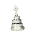 thumbnail image 4 of Tibetan Mandala Offering Buddhist Offering Supplies Tibetan Buddhist Alar Buddha Offerings Mandala Tray for Ritual, , Desk, Home Argent, 4 of 8