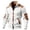 White, variant on Fgnfyis Mens Jackets Casual Color Block Textured Lined Full Zip up Jacket Outerwear for Daily Streetwear Comfort Fit Mens Winter Coats White XL