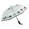 thumbnail image 4 of Paraguas de lluvia con forma de gato, decorativo, para mujeres y niñas, ideal para viajes al aire libre. Longitud plegable 27cm, 4 of 8