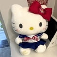 thumbnail image 5 of Sanrio Hello Kitty muñecos de peluche Kawaii suave Animal relleno almohada de peluche juguetes cómodos para bebés decoración de dibujos animados niña niños regalo de Navidad, 5 of 5