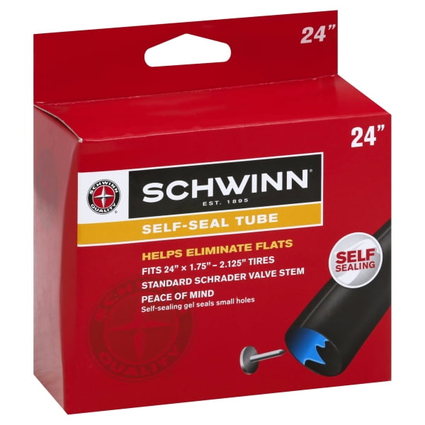 Schwinn 700c Self Sealing Bike Tube Black 28-mm for sale online 