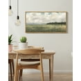 thumbnail image 3 of Drsoum Vintage Landscape Wall Art Abstract Meadow Field Wall Prints Classic Retro Farmhouse Rustic Decorations for Living Room Bedroom 8x16in Natural Framed, 3 of 6