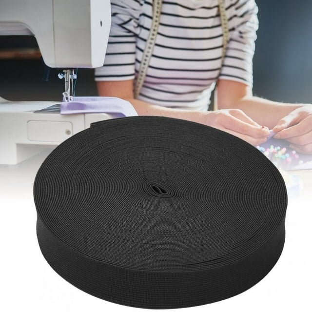 Elastic Band, Rubber Band Durable Increase Width For Scrapbook White,Black