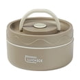 thumbnail image 4 of Portable Insulated Lunch Container, Stainless Steel Thermal Lunch Container, Round Stackable Leakproof Thermal Food Container, For Work School Outdoor Dining, Small, 4 of 7