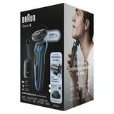 braun series 6 6072cc men's electric shaver and precision trimmer blue