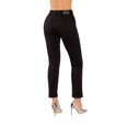 thumbnail image 3 of Pantalon de Mezclilla Straight color negro de Tiro Alto JEANSWEST black 218 negro 15, 3 of 5