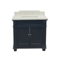 thumbnail image 6 of Elizabeth 36" Bathroom Vanity with Marine Gray Cabinet and Quartz Top, 6 of 7