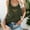 H-Army Green, variant on Kcodviy Women Casual Easy Sleeveless 3X Long Tops for Women O-Neck Solid Sports Tight 40B Fitting Tops 2 Pk Night Gowns A New Day Top Womens A Little Bit Dramatic Ladies Slim Fit Longer Length Top