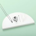 thumbnail image 5 of Tree of Life Urn Necklace for Ashes Cricle Cremation Jewelry Owl Urns Pendant Keepsake Funeral Urns Memorial Lockets for Women Men, 5 of 6