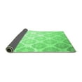 thumbnail image 2 of Ahgly Company Indoor Square Abstract Emerald Green Contemporary Area Rugs, 7' Square, 2 of 4